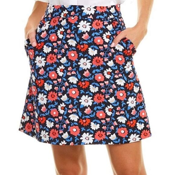 Kate Spade Daisy Jacquard A-line skirt, NWT, size 6, lined, pockets - Picture 1 of 12